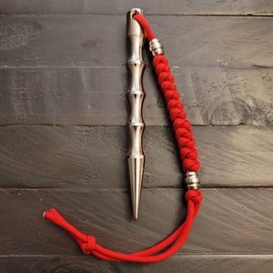 HEAVY EDC Kubaton with Custom Paracord Lanyard